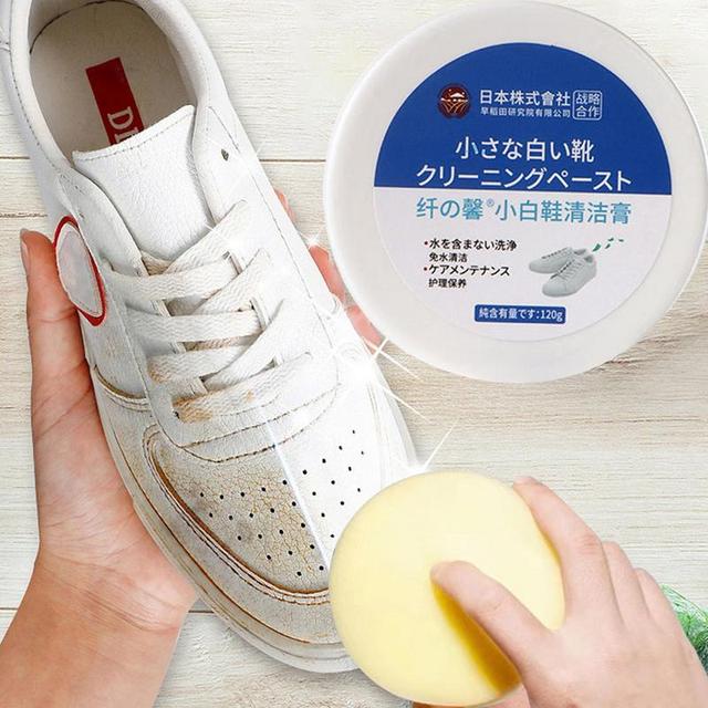 120g Shoe Cleaning Cream Household White Shoes Cleaner Stains